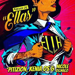 Ella Remix Song Lyrics And Music By Pitizion Kenia Os Nicole