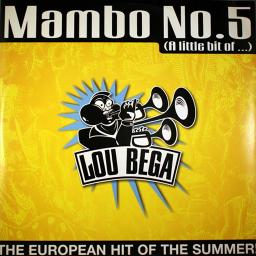 mambo number 5 song lyrics