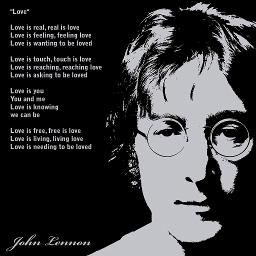 Love - John Lennon - Song Lyrics and Music by John Lennon arranged by ...