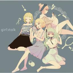 ガールズトーク ボカロ れるりり Song Lyrics And Music By 初音ミク Gumi 鏡音リン 巡音ルカ れるりり Arranged By Mayu8 On Smule Social Singing App