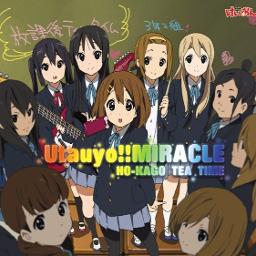 Utauyo Miracle Song Lyrics And Music By 放課後ティータイム けいおん K On Arranged By Ai Ace On Smule Social Singing App