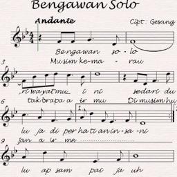 Lagu Bengawan Solo Lirik - SarahifinAllison