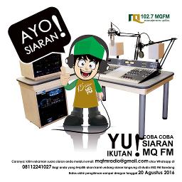 Coba - Coba Siaran (MQFM Bandung) - Song Lyrics and Music by 102.7 ...