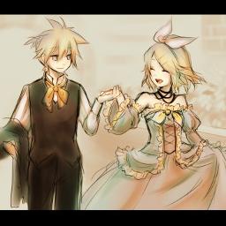 rin kagamine and len kagamine daughter of evil