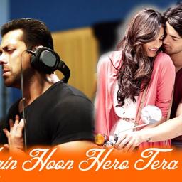 main hoon hero tera song lyrics in english