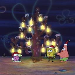 spongebob christmas tree