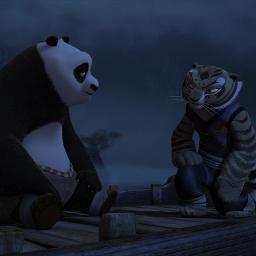 kung fu panda 2 po and tigress