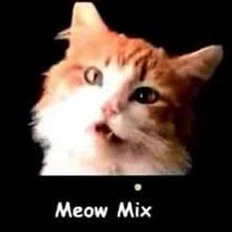 Meow Meow Meow Meow The Meow Mix Theme Song Lyrics and Music by Meow Mix Commercial Jingle Linda November Meow Theme arranged by KelvinArnandi on Smule Social Singing app