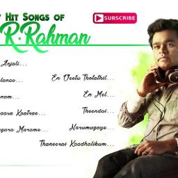 Tamil Melody Mashup Song Lyrics And Music By Ar Rahman Hits Arranged