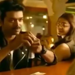 Vijay Kajal agarwal Mersal coffee shop love scene by VneHa 1809