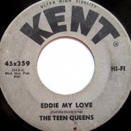 Eddie My Love - Song Lyrics and Music by The Teen Queens arranged by ...