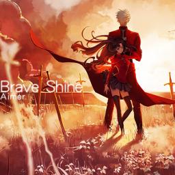 Brave Shine Aimer Song Lyrics And Music By Unlimited Blade Works Arranged By Kanayaaa On Smule Social Singing App