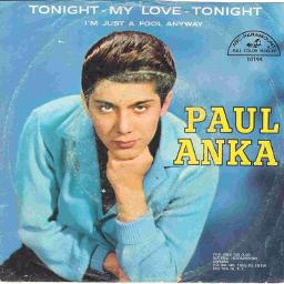 Put Your Head On My Shoulder - Song Lyrics and Music by Paul Anka