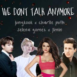 Lyrics We don't talk anymore - JungKook & Jimin