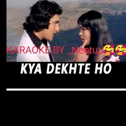 Kya Dekhte Ho - Song Lyrics And Music By Mohd.Rafi,Asha Bhosle Arranged ...