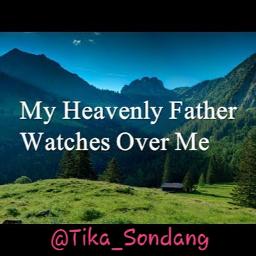 My Heavenly Father Watches Over Me - Song Lyrics and Music by Hymn   Christian Song arranged by Tikapalito on Smule Social Singing app