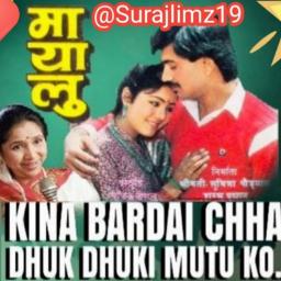 Kina Baddai Chha Dhuk Dhuki Song Lyrics and Music by Asha Bhosle