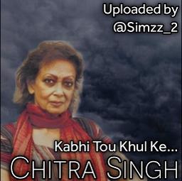 Original Kabhi Tou Khul Ke Baras - Song Lyrics and Music by Chitra ...