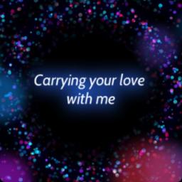Carrying Your Love With Me