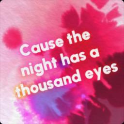 The Night Has A Thousand Eyes - JSA1989's version