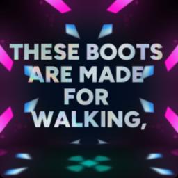 These Boots Are Made For Walkin' - Instrumental